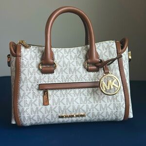Michael Kors Carine Extra-Small Logo Satchel